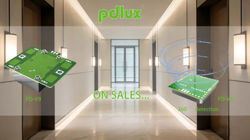 مستشعرات حركة الميكروويف PD-V9 وPD-V3